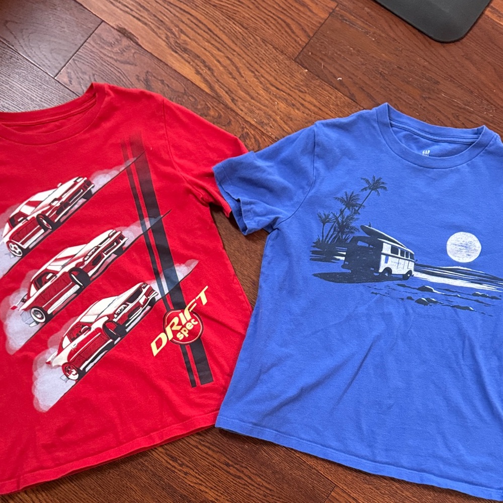 Gap two Graphic Tees- Boys